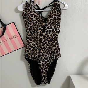 Target Leopard Print Women's One Piece Swimsuit